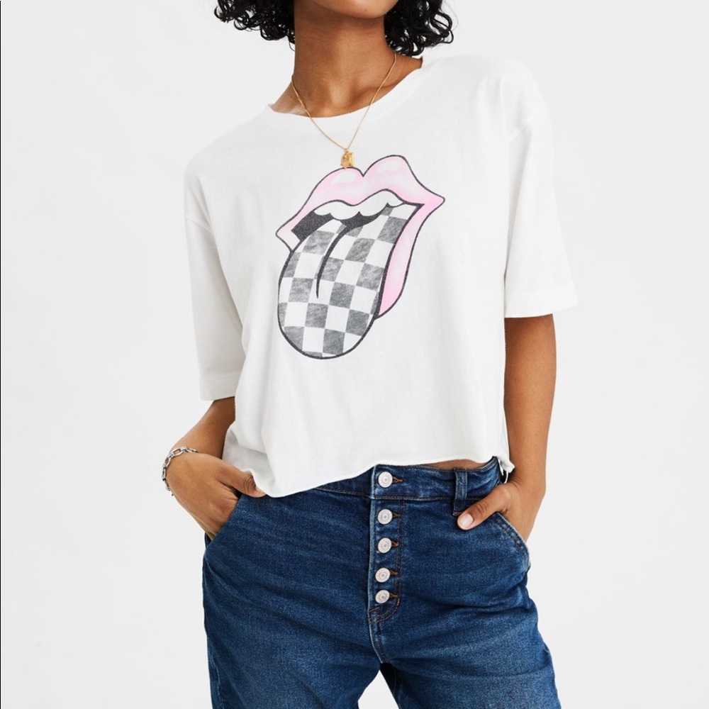 NWOT American Eagle crop t shirt